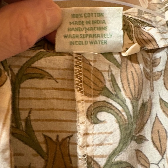 Julia Amory Striped Floral Maxi Shirt Dress - Picture 8 of 8